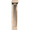 Ekena Millwork Thorton Block Smooth Bracket w/ Offset Brace, Douglas Fir, 3 1/2"W x 14"D x 18"H BKT0402X14X18THR05SDF - alternate 3
